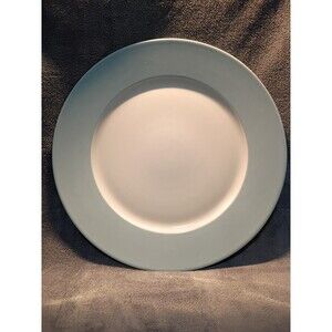 VTG. IKEA 365+ Susan Pryke 13” Powder Blue Turqoise Plate 13286 made in Turkey